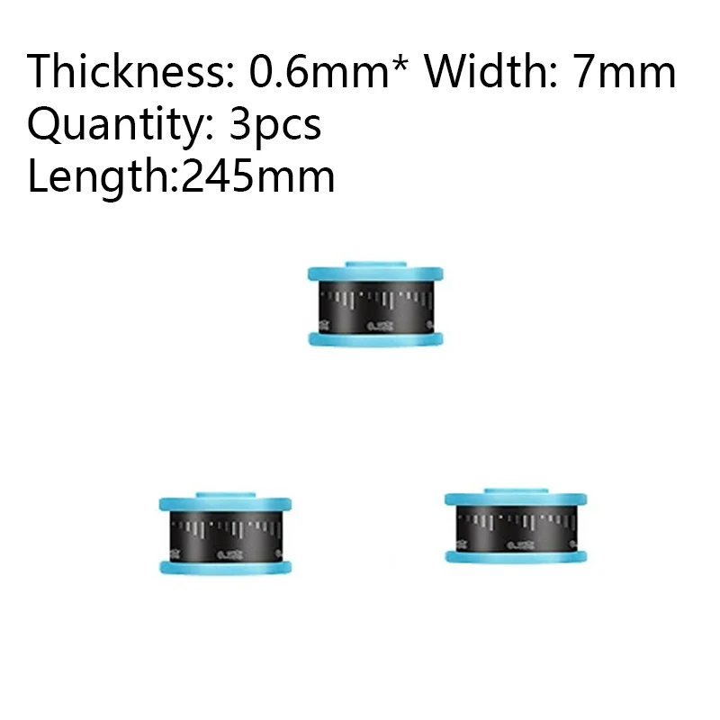 0.6x7mm 3pcs