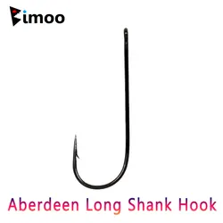 Bimoo Aberdeen anzuelos de pesca tallo largo para agua dulce salada