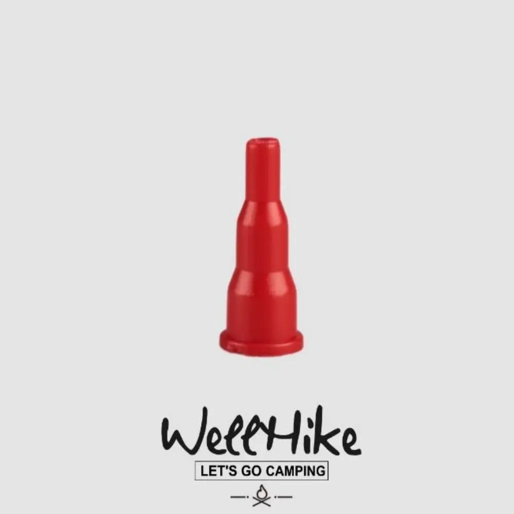 Adaptador de boquilla Universal de alta calidad, casete de conversión de plástico rojo, adaptador de cabezal de recarga de Gas reutilizable, 10 Uds. - imagen 3