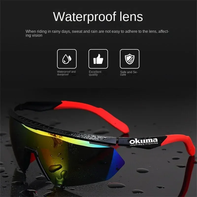 Okuma Gafas de sol de pesca para hombres y mujeres, conducción, ciclismo, caza, senderismo, pesca, gafas anti UV400 - imagen 4
