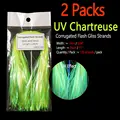 2 Pks UV Chartreuse
