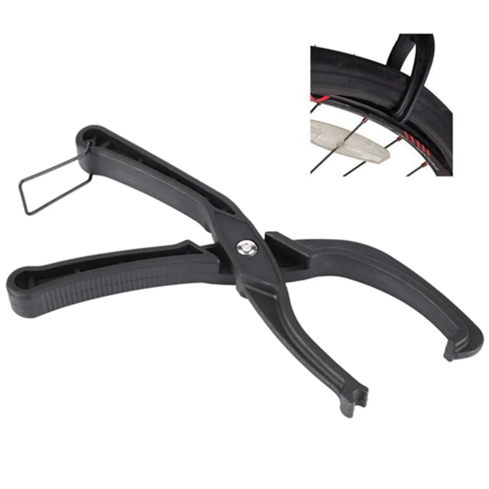 Empuñaduras antideslizantes, alicates para neumáticos de bicicleta de menos de 1,8 pulgadas, removedor de neumáticos de plástico, color negro, instalación de neumáticos - imagen 5