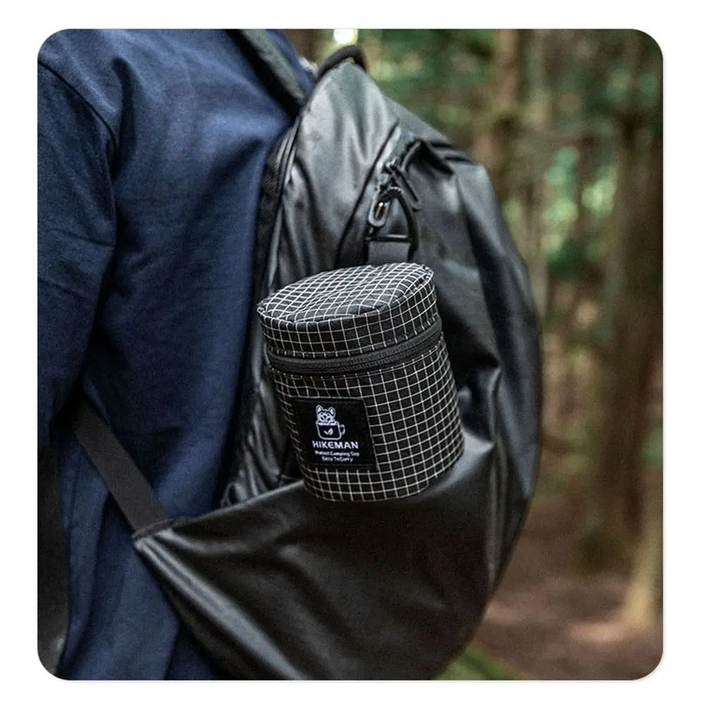 Bolsa de taza de té portátil para exteriores, juego de té cilíndrico multifuncional para exteriores, protección anticolisión gruesa, 8,5x11cm - imagen 5