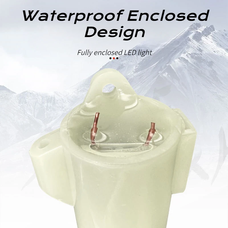 Señuelo de pesca impermeable, luz LED para pesca nocturna en el mar, vino, varios colores, tipo de recolección de peces, 1 unidad - imagen 3