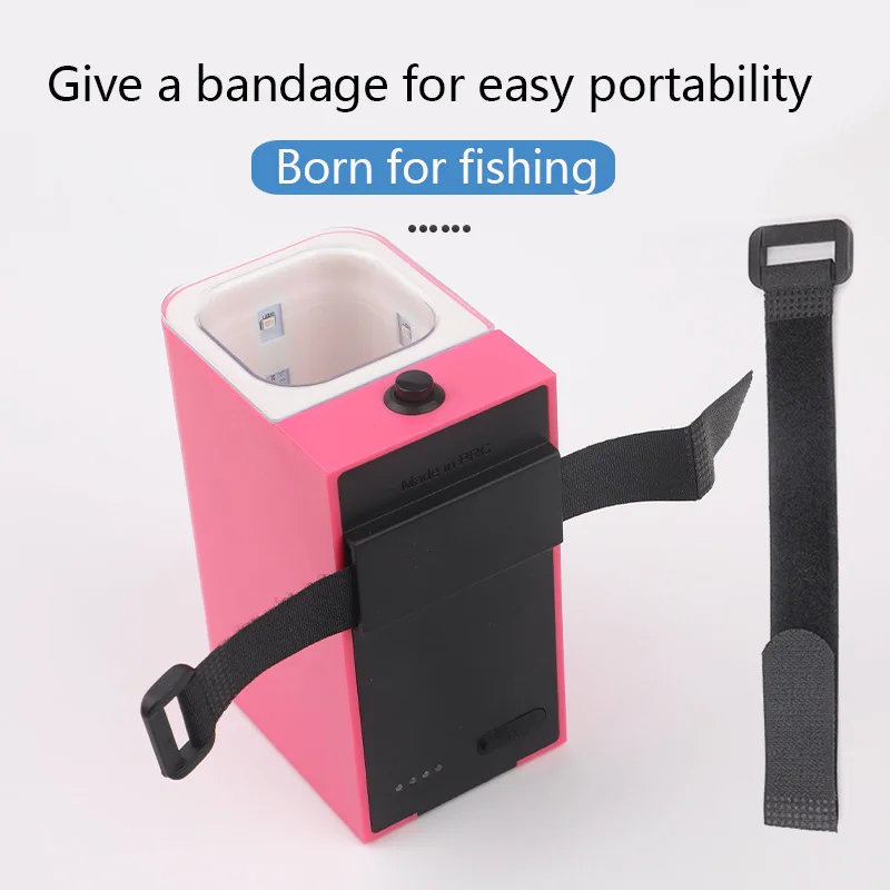 Plantilla acumuladora de encendedor UV, cebo blando, Flash LED que brilla en la oscuridad, aparejos de pesca, cargador de luz de calamar para pesca en el mar - imagen 4