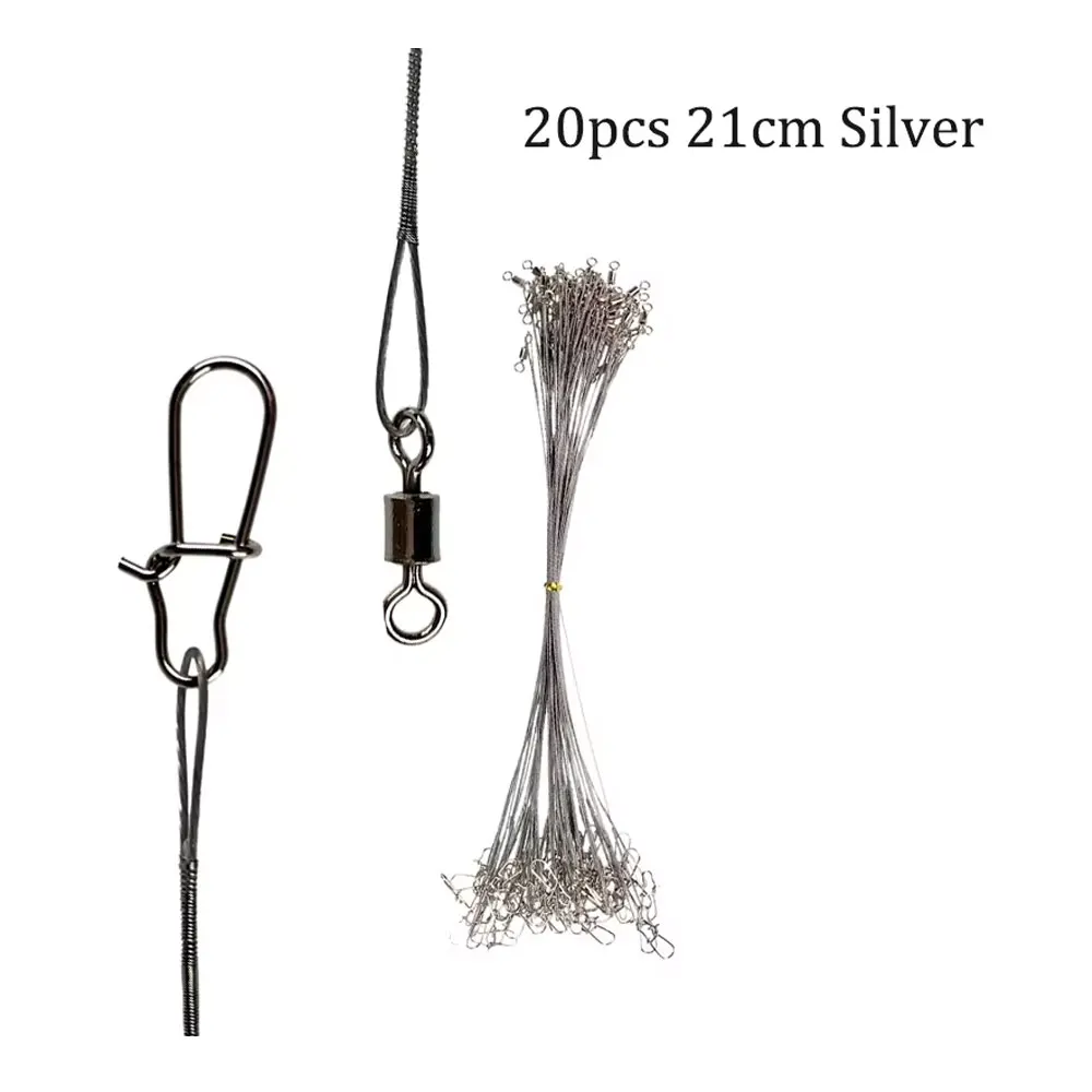 20pcs 21cm silver