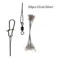 20pcs 21cm silver