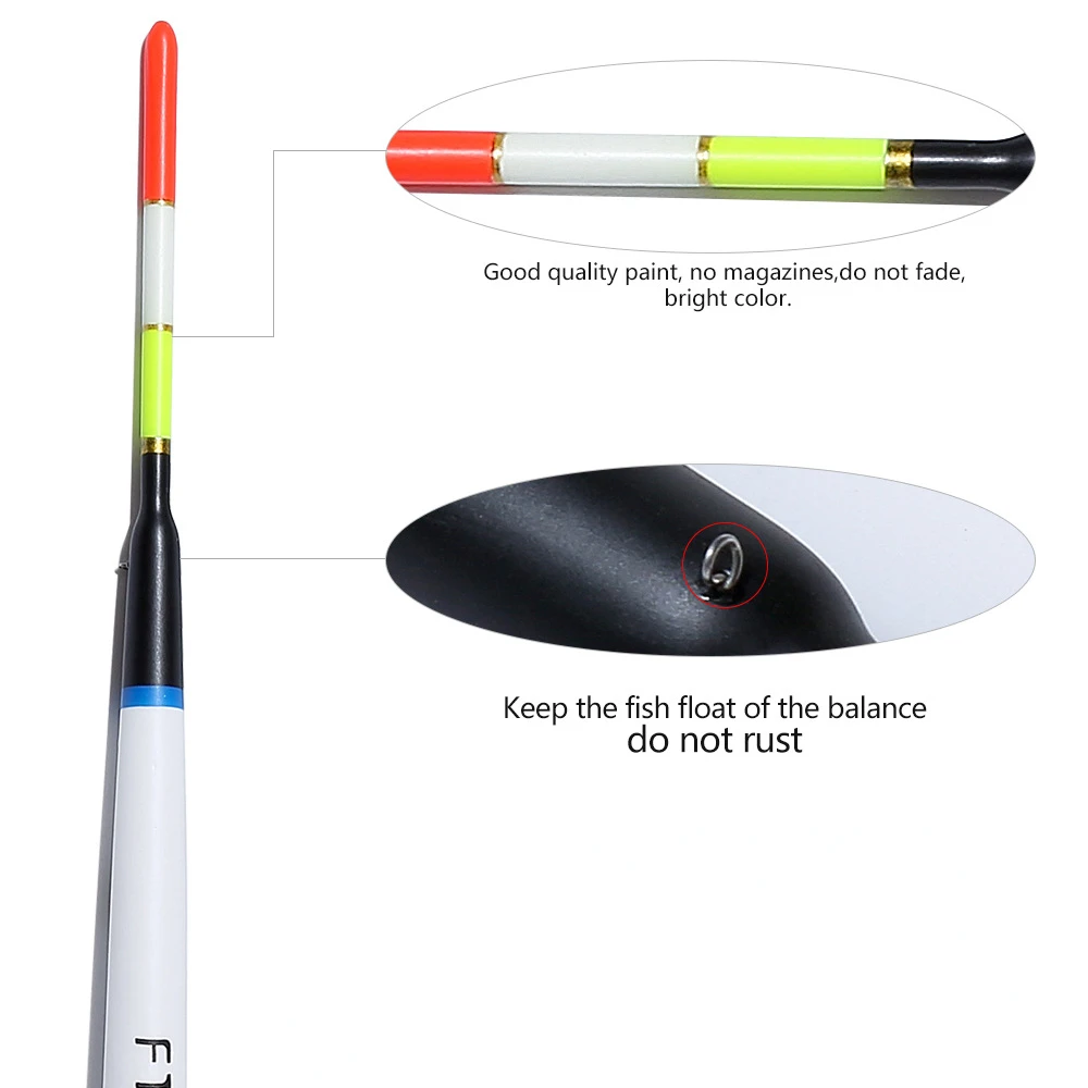 Flotadores flotantes de cola corta gruesos, llamativos, Balshanmuji, 30 piezas, venta al por mayor - imagen 3