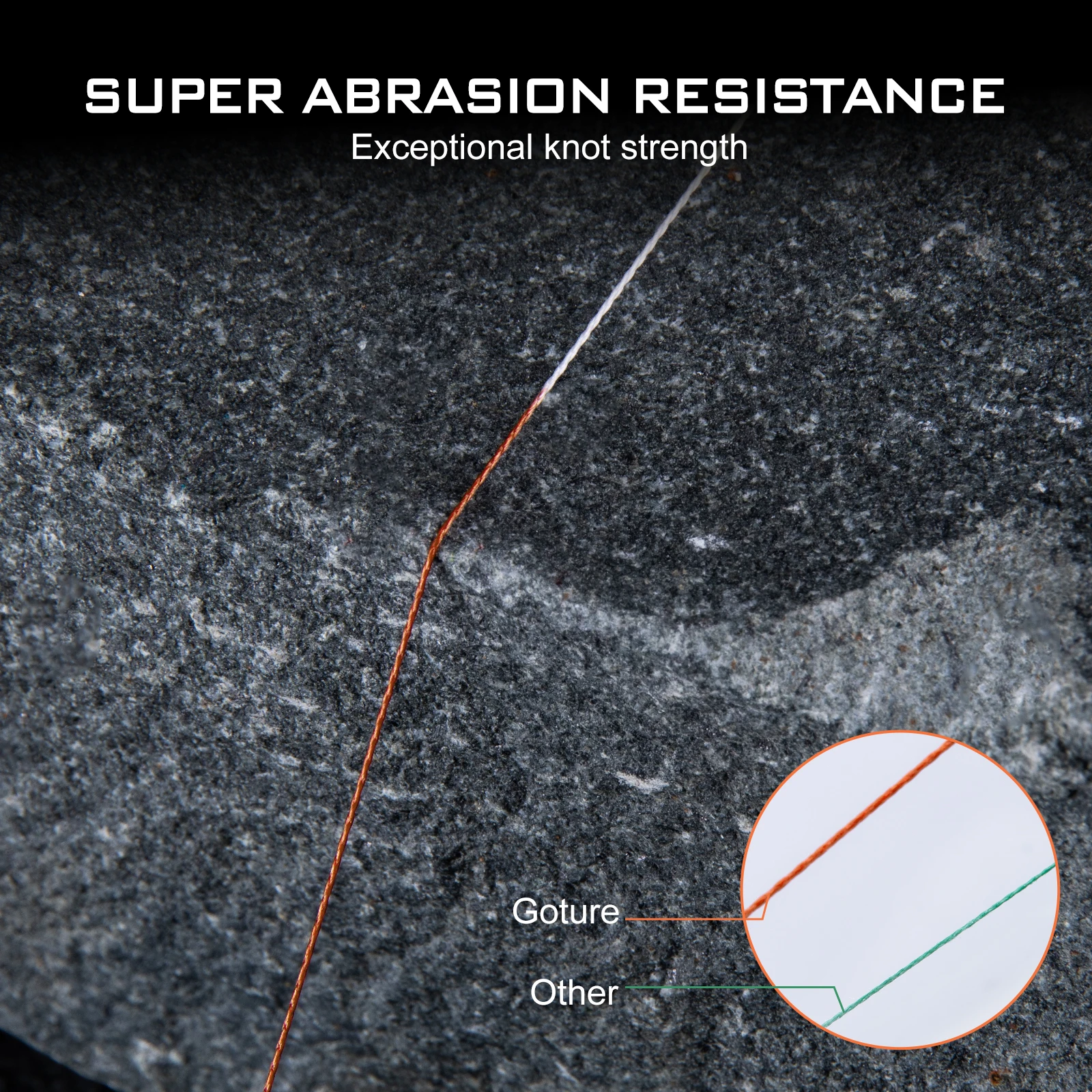 Línea de pesca Goture PE multifilamento 8-30 lb superresistente - imagen 4