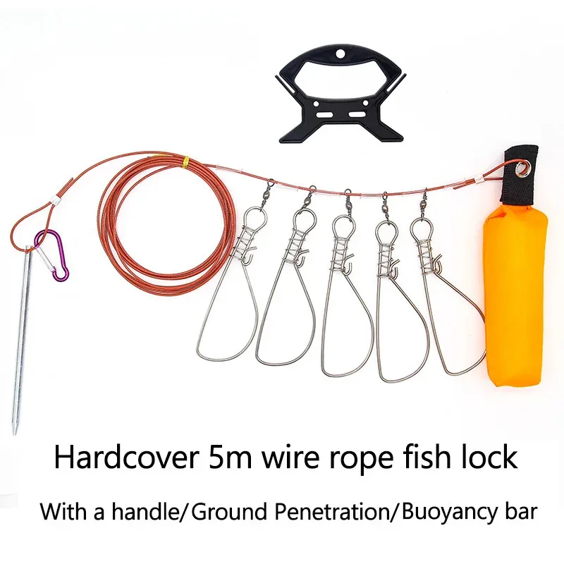Stringer con candado – Cable acero inoxidable y hebilla bloqueo - imagen 5