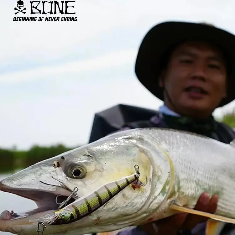 Cebo de señuelo de hueso TOUGHFIA Fish Mino 100S cebo de hundimiento lento Hover Mino - imagen 3