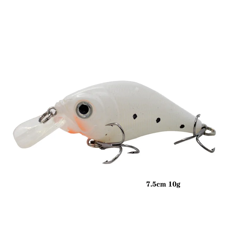 Señuelos de Pesca nocturna, brillantes Wobblers flotantes, cebo de manivela de buceo profundo, 10g, 8g, señuelos artificiales, lote de 2 piezas, venta - imagen 2