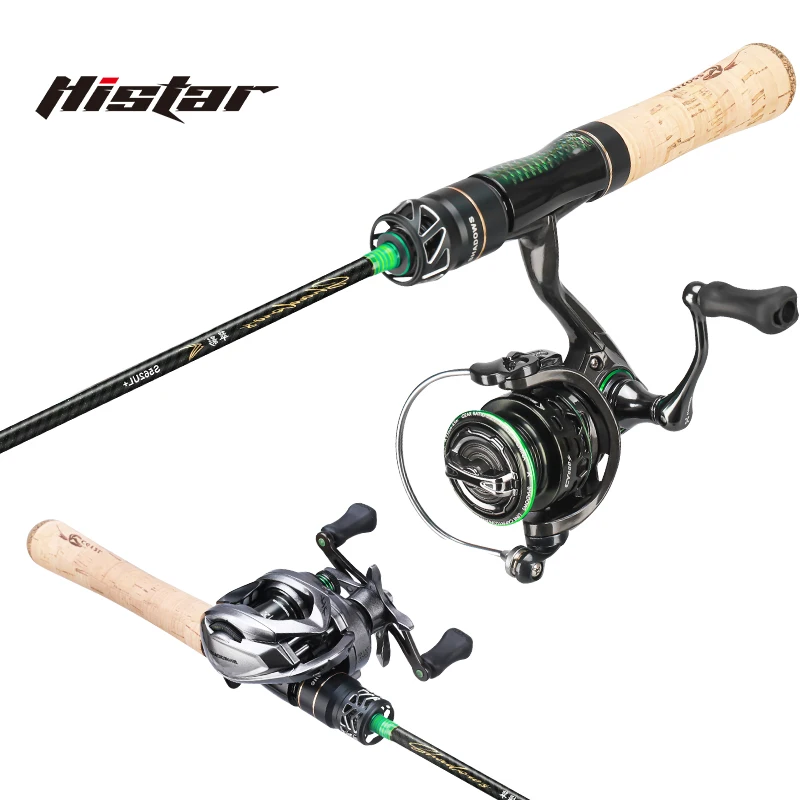 Histar Verdant Caña BFS – Corcho FUJI, carbono alto para pesca finesse