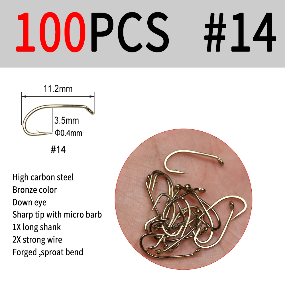 100pcs size 14