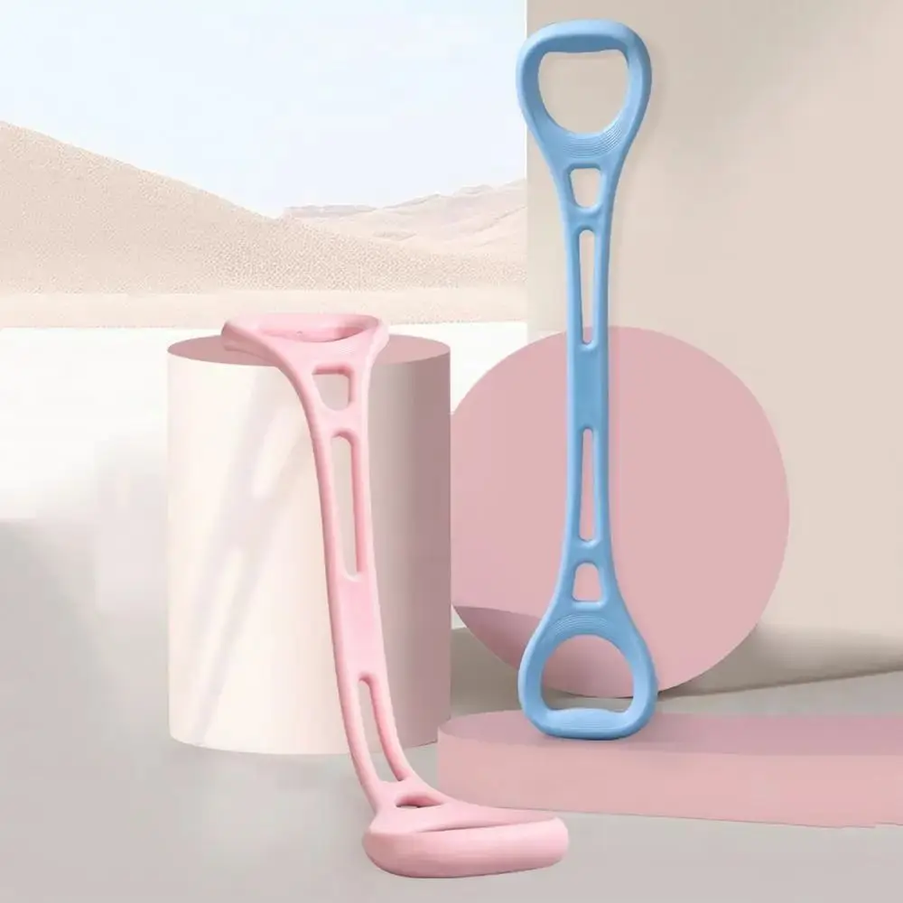 Expansor de pecho, tensor en forma de 8, herramienta de Yoga, entrenamiento de Yoga, banda de resistencia de entrenamiento de Color sólido, elástico seguro - imagen 2