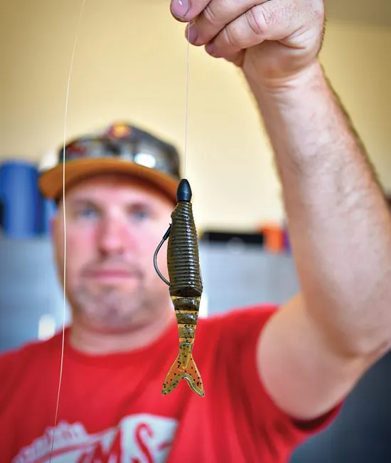 American YAMAMOTO ZAKO-cebo suave de pescado multisección, deflector JIG, cola de horquilla de arrastre, señuelo falso - imagen 2
