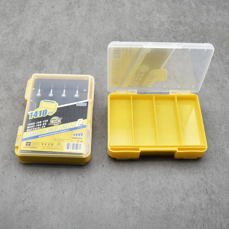 Nueva caja de aparejos de pesca, accesorios de pesca de doble cara, caja de almacenamiento de herramientas, carpa de doble capa para productos de pesca, anzuelos, cajas de señuelos - imagen 3