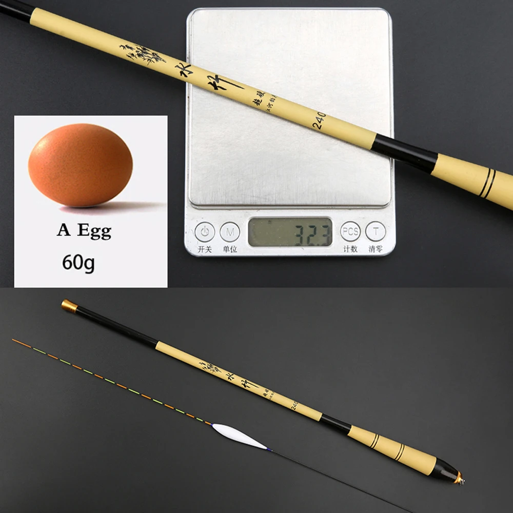 Caña telescópica fibra carbono ultraligera para pesca superligera - imagen 3