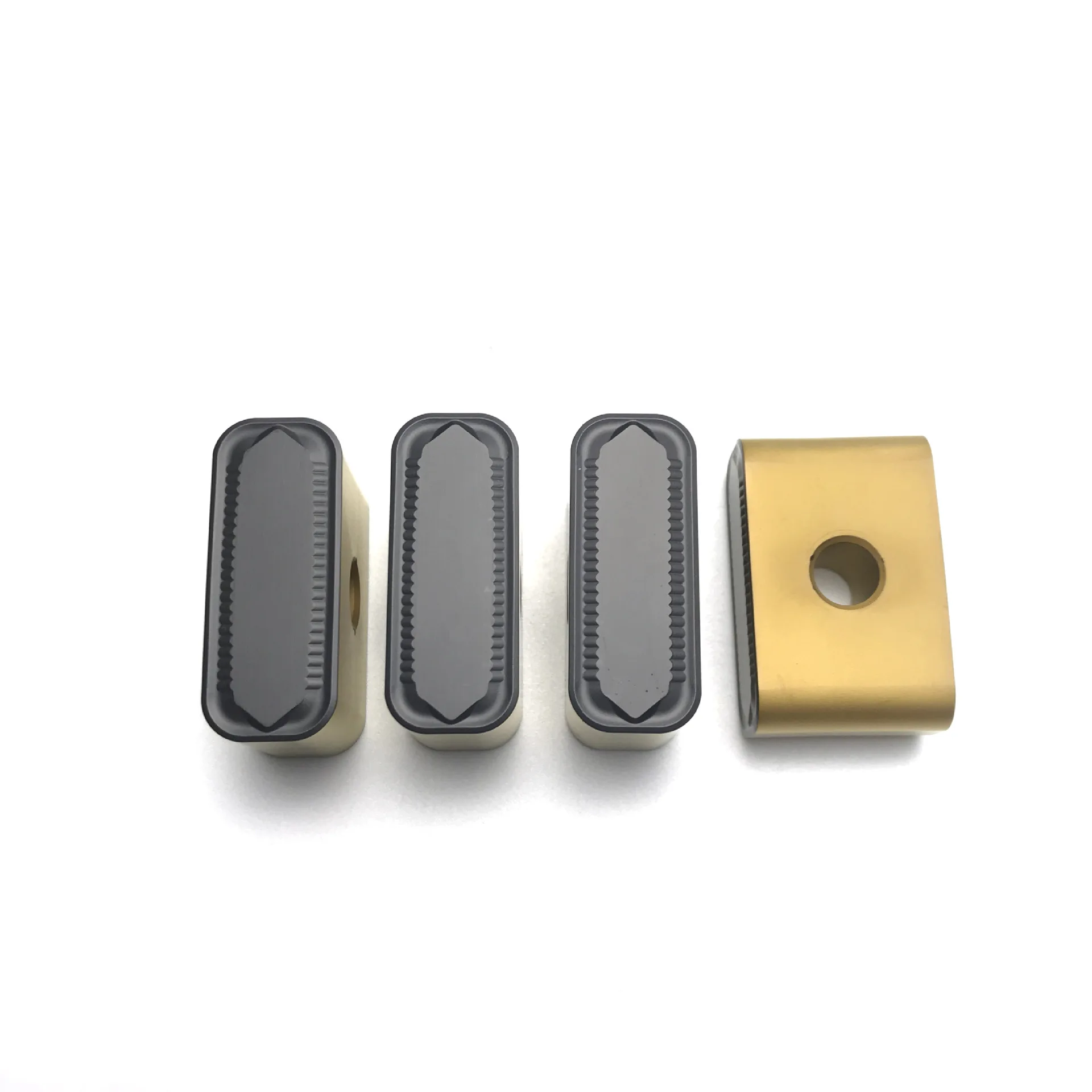 Insertos de carburo LNMX322212/LNUX301940 para reparar el piso del cubo de la rueda del tren con revestimiento - imagen 2