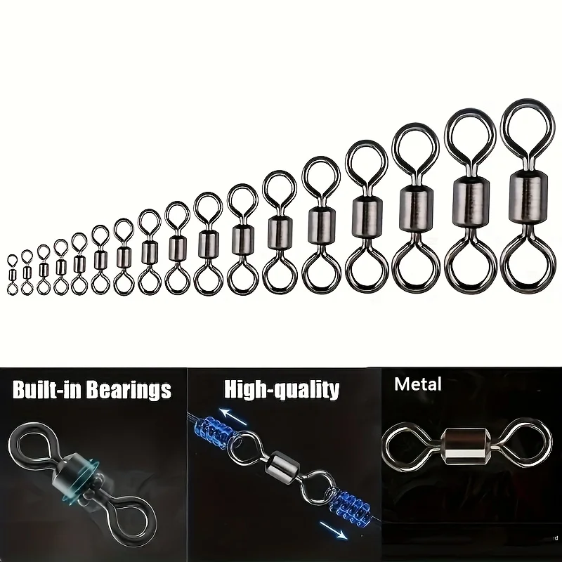Giratorios con rodamientos de bolas JSFUN de acero inoxidable - imagen 3