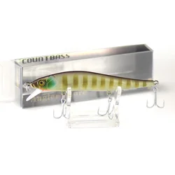 Countbass Jerk Baits 110 mm 14 g Señuelos de pesca, señuelo de pescador de agua dulce Minnow Wobbler HardBait