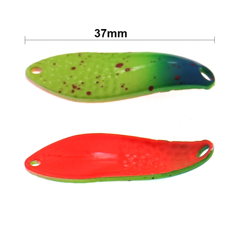 Cuchara Giratoria 4g 37mm Cobre – Para trucha perca salmón - imagen 2