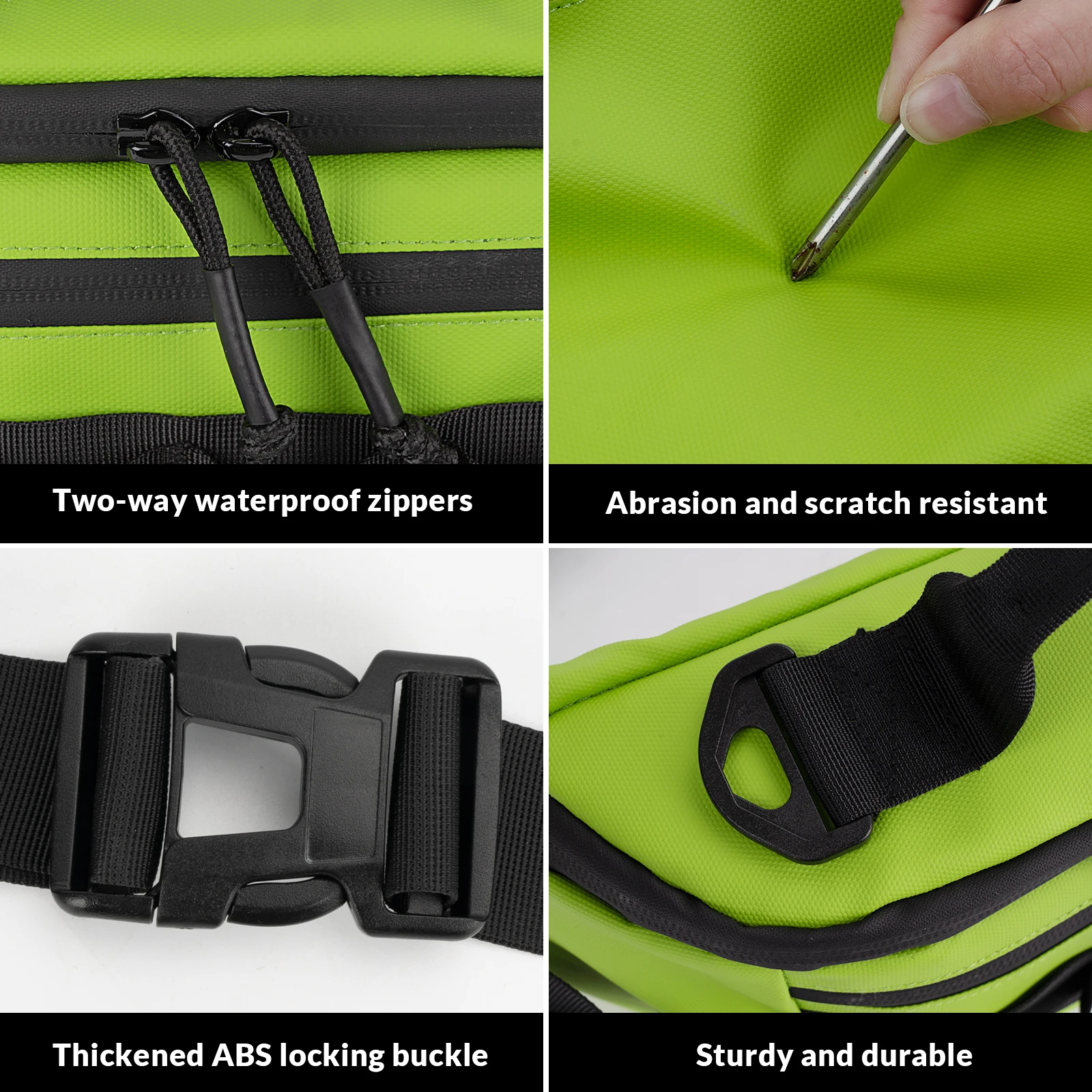 THKFISH-riñonera de pesca impermeable, resistente a las arañazos, bolsas de almacenamiento para aparejos de pesca, riñoneras cruzadas para pesca deportiva al aire libre - imagen 5