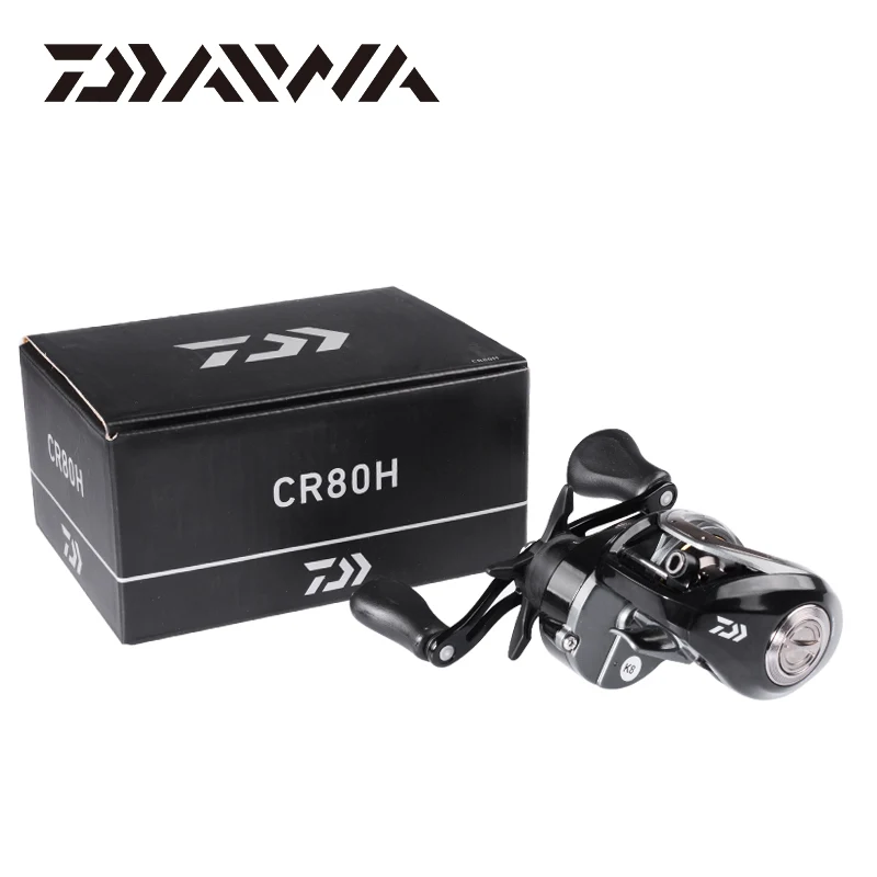 Daiwa-Carretes de Pesca CR80, 6,8/7,5, Ratio de engranaje, arrastre máximo 7Kg, Baitcasting carrete de Pesca, arrastre máximo 7Kg, carretes de Pesca de perfil bajo - imagen 5