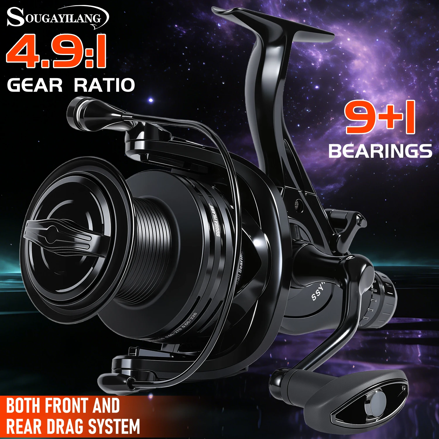 Carrete Giratorio Sougayilang 9000 – Pesca en Agua Dulce 15 kg - imagen 4