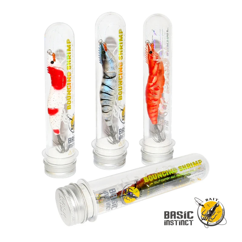 ILURE-Cebo de calamar, anzuelo de calamar, anzuelo de sepia, anzuelo de pulpo, Wobbler, Horizontal, luminoso, pie web - imagen 5