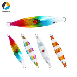 Cuchara slow jigging AI-SHOUYU Matel – Señuelo de plomo para lubina