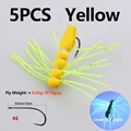 5PCS Yellow