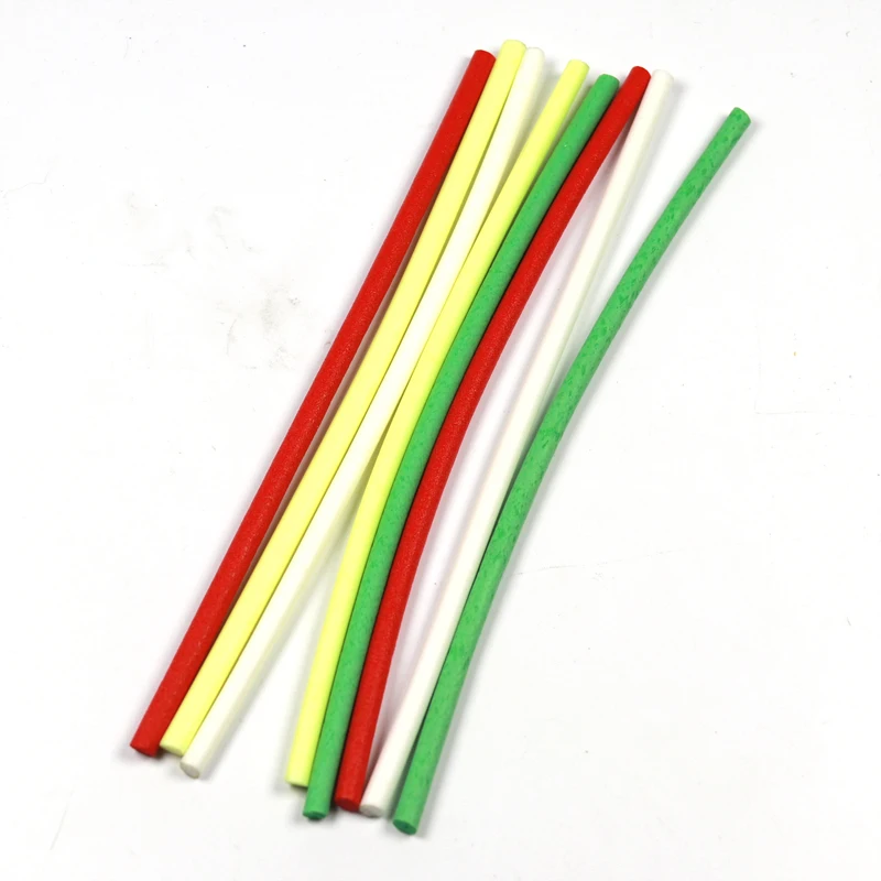 Wifreo-espuma cilíndrica de alta densidad con agujero central para pesca, equipo de atado de moscas, bricolaje, 4mm, 12 unids/lote por paquete - imagen 5