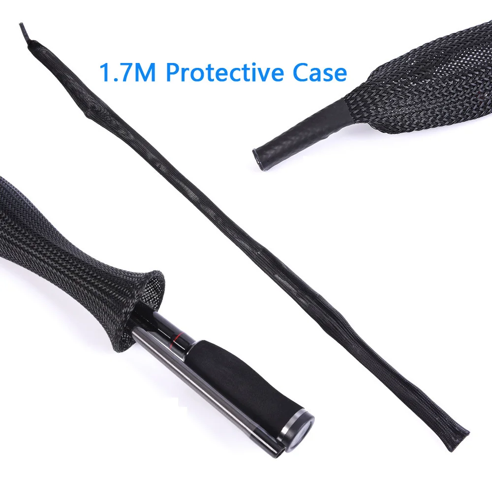 Bolsa para carrete giratorio, juego de funda protectora para guante de pesca, compatible con 500, 1000, 3000, 5000, 8000, Etc. Aparejos de rueda de señuelo - imagen 5