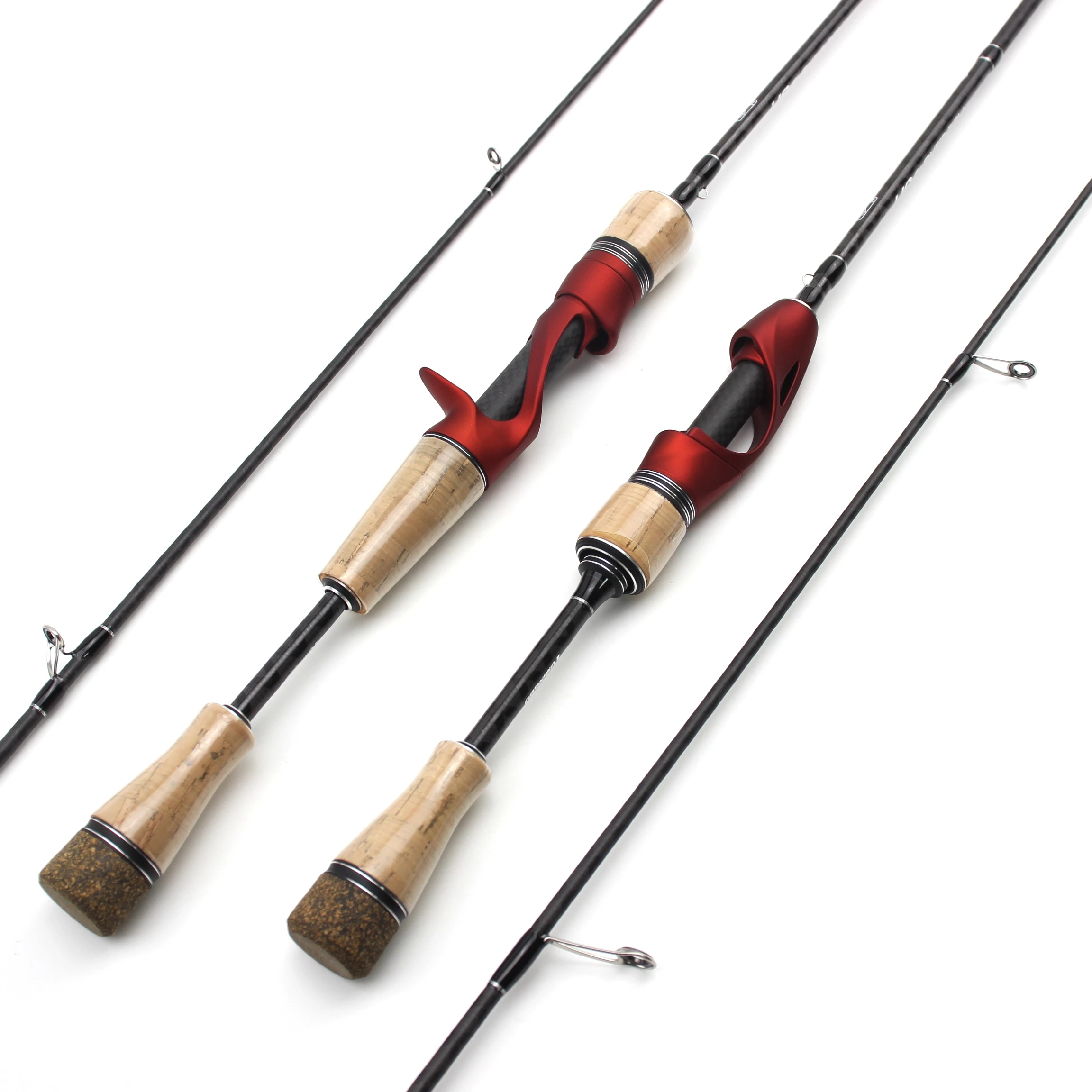 Caña de pescar de 1,8 M, señuelo de carbono de puntas sólidas, Spinning/Casting, 2-12g, peso de señuelo, Pikes profesionales, caña de pescar para trucha - imagen 3