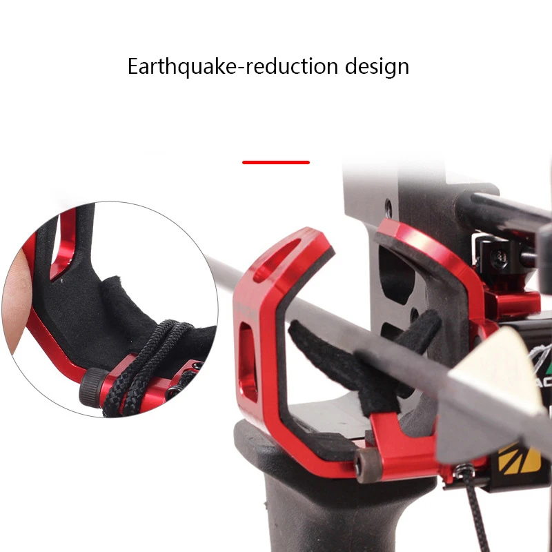 Descanso de caída para tiro con arco y flecha, aleación de aluminio para accesorios de tiro con arco compuesto de mano derecha - imagen 3