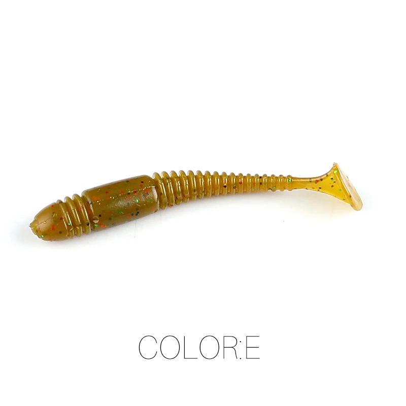 Señuelo de pesca supercontinente con anillo de impacto oscilante, Tioga suave, cebos de 5CM, Swimbait, Jigging, cebos artificiales - imagen 4