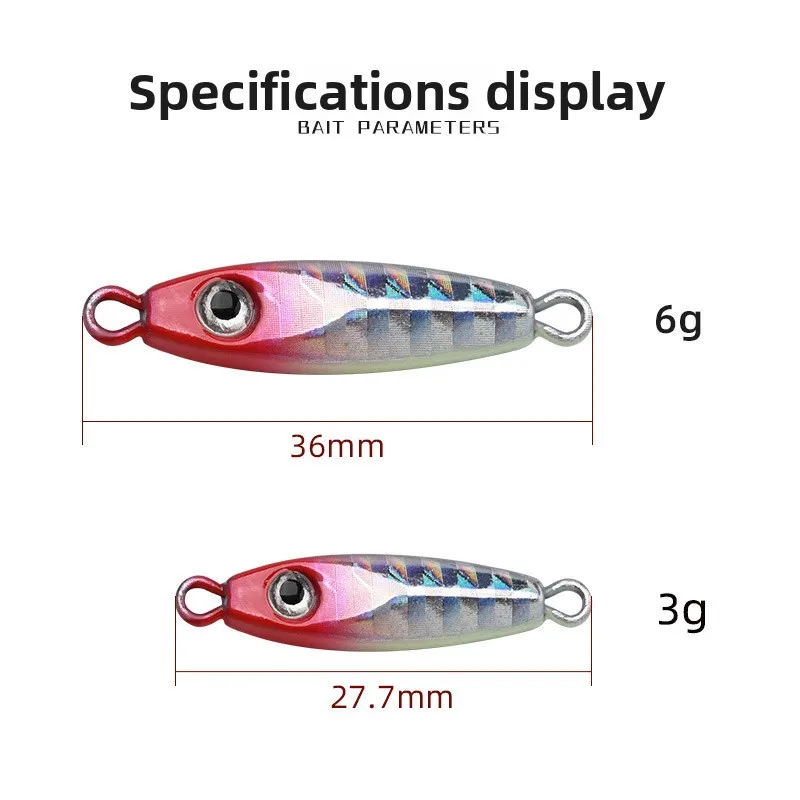 Señuelos metálicos MUKUN Micro Spoon – Jigging ligero para trucha - imagen 3