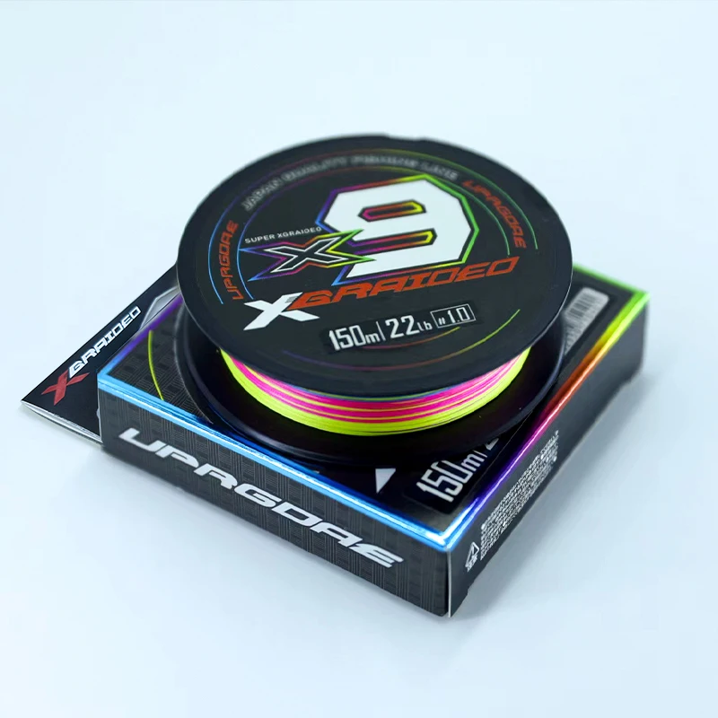 YGKX-sedal de pesca multifilamento Original japonés, 9 hebras, 150M/200M, artículos de pesca de carpa, línea trenzada de PE, accesorios de pesca en el mar X9 - imagen 3