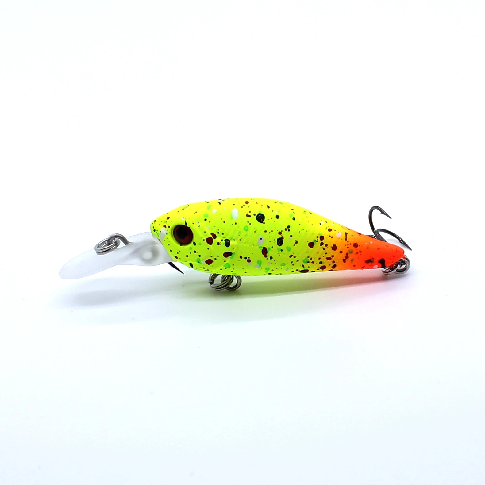 AOCLU-Mini Minnow Shad, 40mm, 2,5G, 0,7 M, nadador de buceo profundo, Crankbait flotante, Wobbler, ganchos VMC fuertes, calidad japonesa - imagen 5
