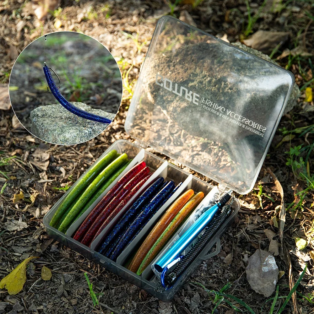 Goture Vinilos Senko – Señuelos blandos para pesca deportiva - imagen 5