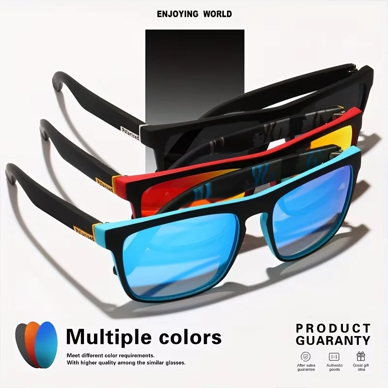 Gafas polarizadas para pesca – Cuadradas vintage con filtro UV400 - imagen 5