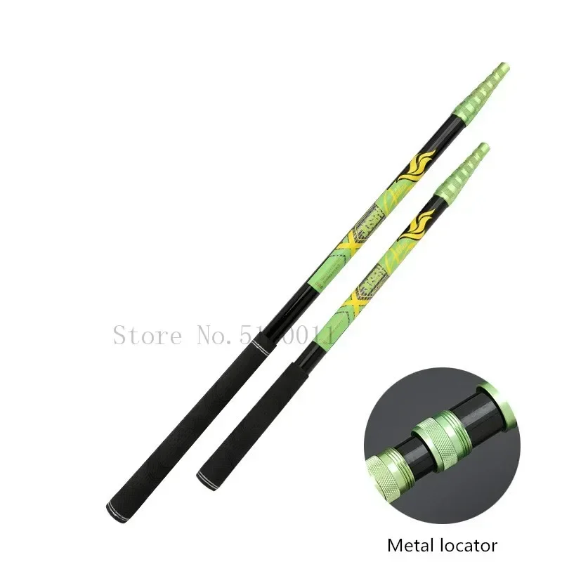 Red de pesca telescópica ultraligera con posicionamiento de carbono, 2,1 M, 3,0 M, 4,0 M, red plegable telescópica, red de aterrizaje plegable