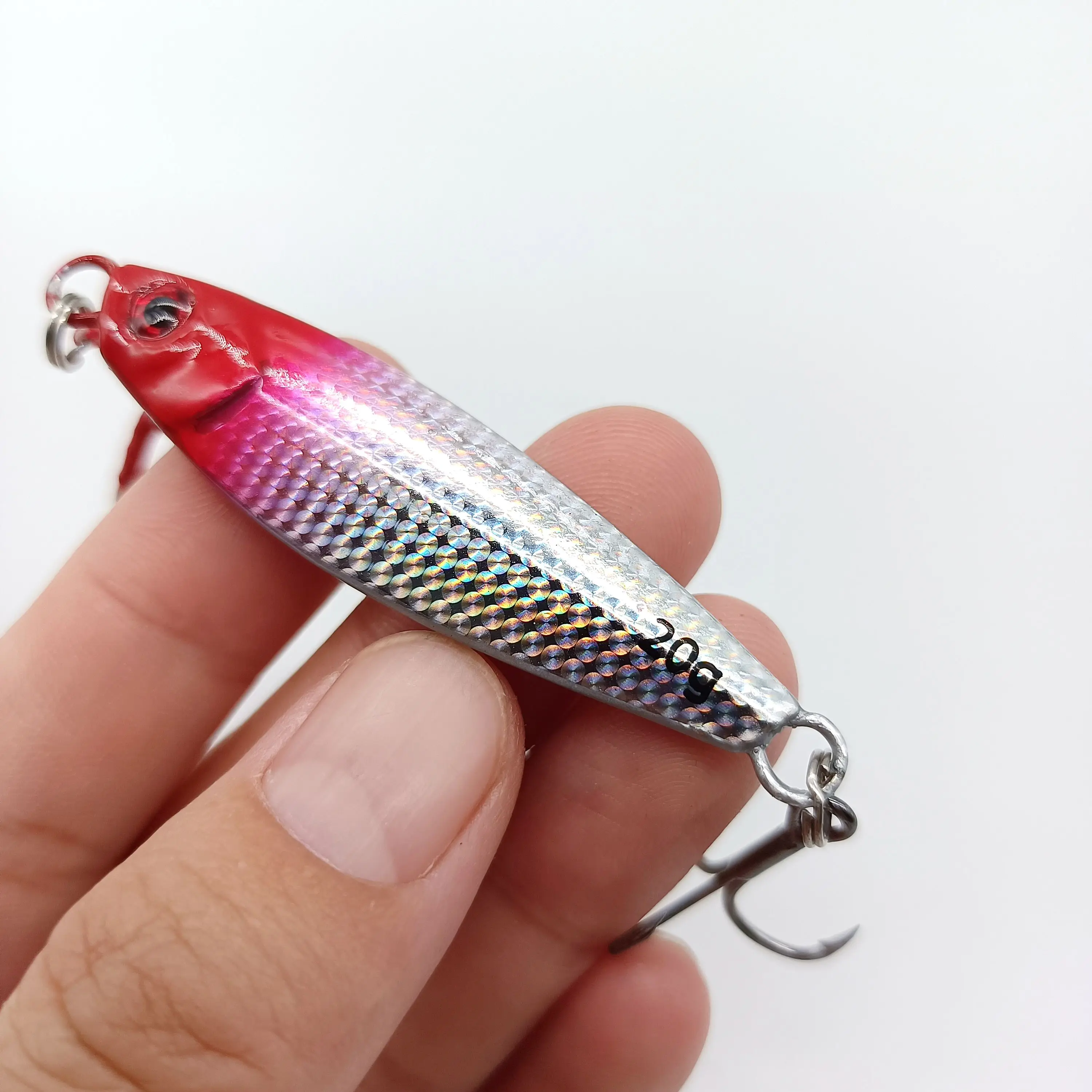 DUODUOYU-señuelo de pesca de Metal fundido, cebo Artificial para lubina, aparejos de pesca, 7g/10g/15g/20g, 1 ud. - imagen 5