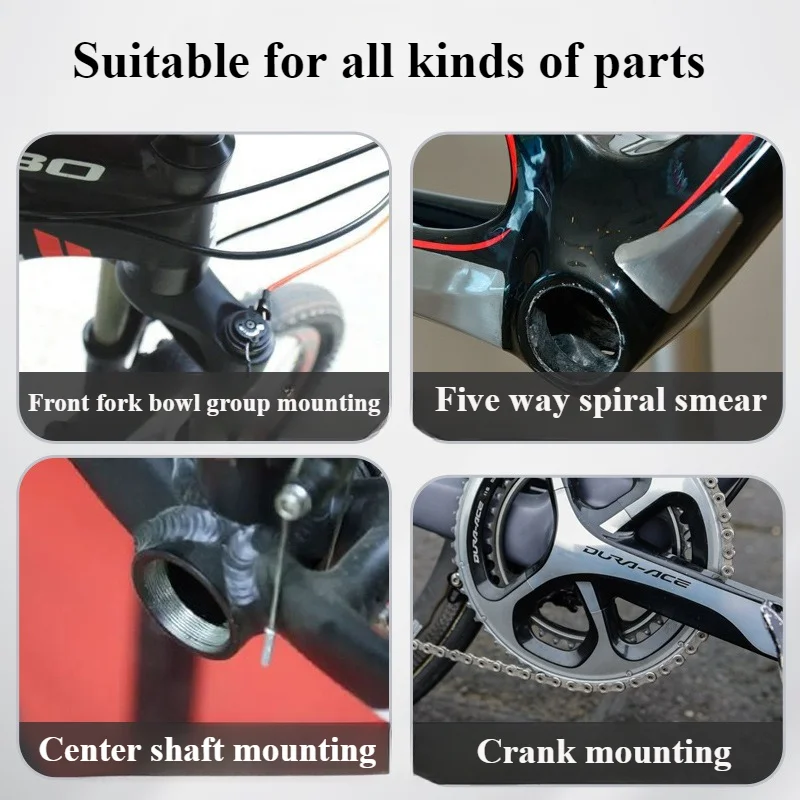 Grasa Interfacial totalmente sintética, grasa de lubricación Assembeel ly, accesorios para bicicleta, pedales de bicicleta de montaña FlywhRoad impermeables