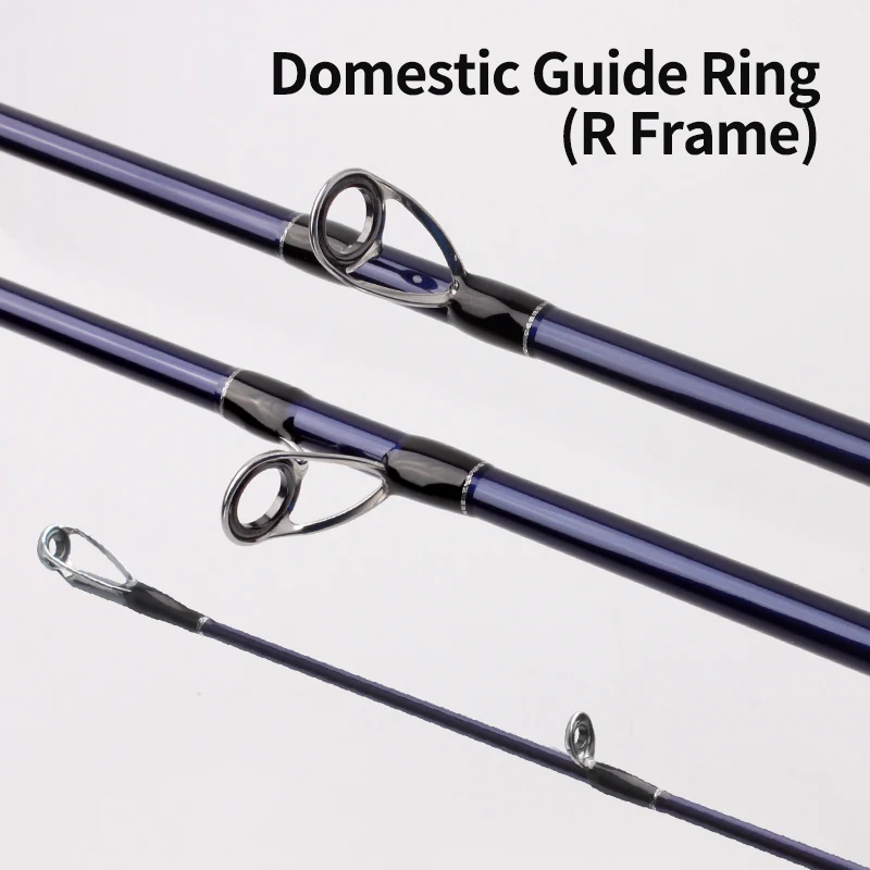 Cañas de pescar de Jigging lento, longitud de acción M/MH/H, 1,83 m, peso de señuelos, 180-500g, mango de madera blanda y EVA, peso de 132g, línea máxima 3 # - imagen 5