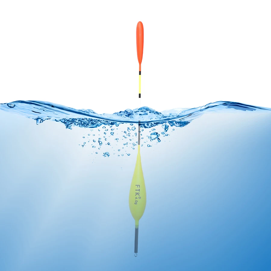 FTK-flotador de pesca Barguzinsky, Fishin Float Light On The Dark, longitud 18CM-22,5 CM, peso del flotador 2g-5g para pesca de carpa, lote de 10 piezas - imagen 2