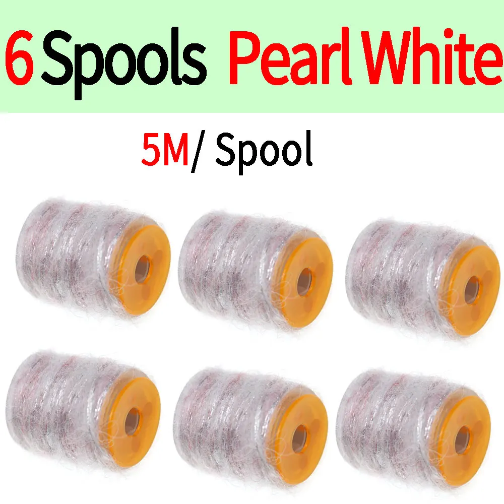 6Spools Pearl White