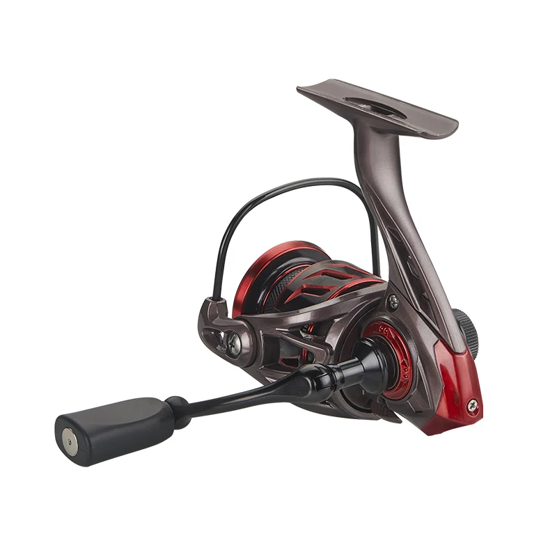 DEUKIO nuevo innovador carrete giratorio resistente al agua 4 + 1BB 4,5 KG potencia máxima de arrastre 5,2: 1 carrete de pesca pesca en agua dulce - imagen 5