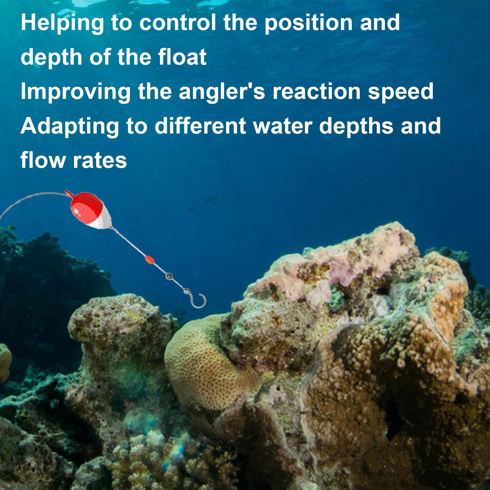 Aventik-Tapón Bobber para pesca con mosca, accesorios de pesca con mosca, ovalados, columna, S M L, 600/800 piezas - imagen 4